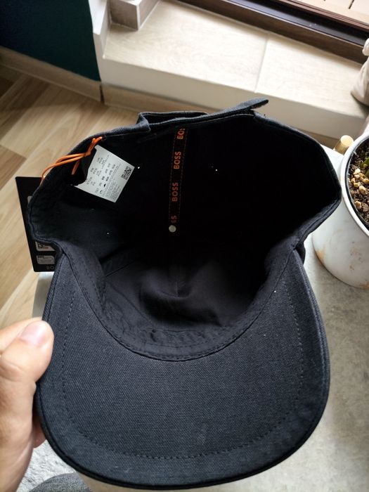 BOSS Fresco șapcă unisex neagra cu logo mic negru mărime OS noua originala