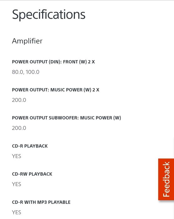 Combina audio Sony MHC RG440