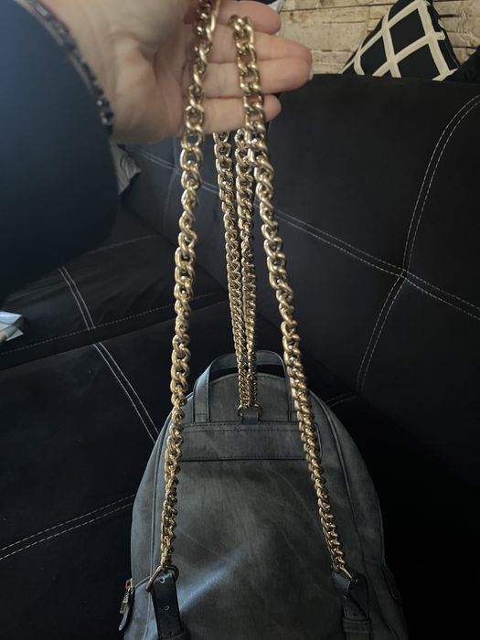 Кожена раница ALDO + портмоне чанта