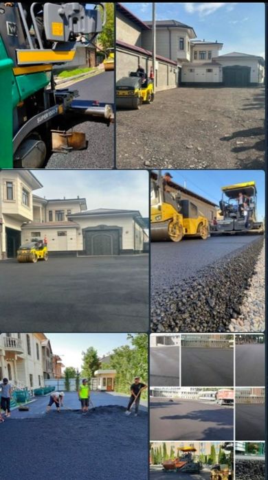 Асфальт ишлари, Асфалт хизмати