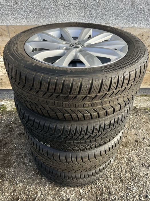 Jante Roți 17 VW Passat B8 Skoda Superb 3 T Roc Anvelope 215 55 R17
