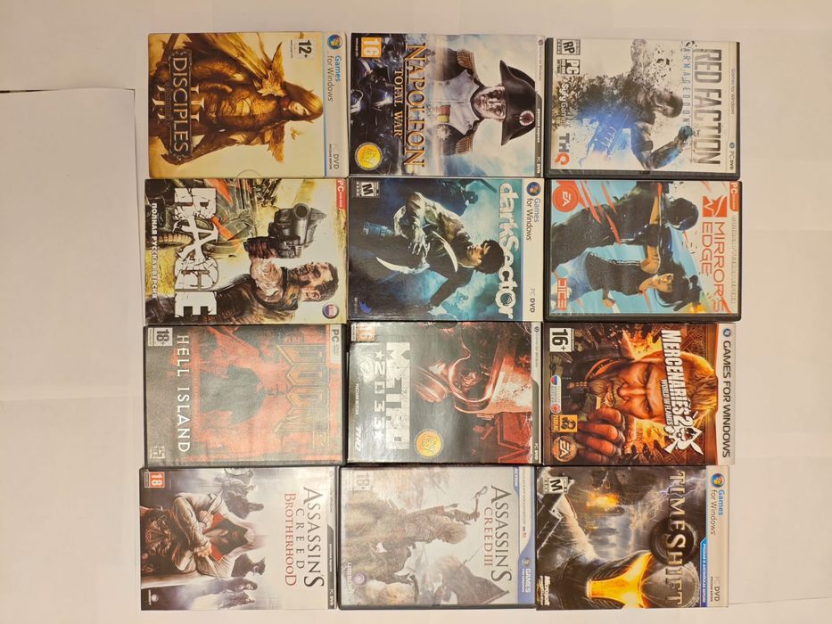 Продам игровые диски на ПК