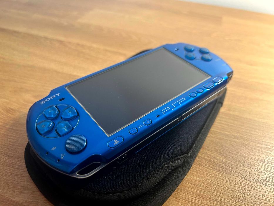 PSP 3000 Vibrant Blue — import direct Japonia