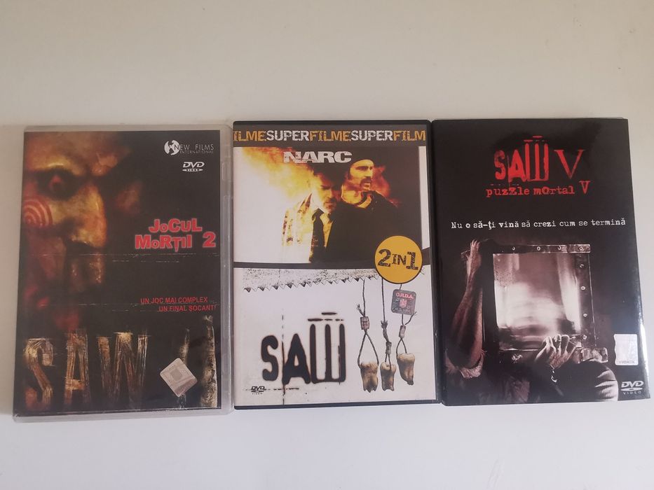 TOP 100 FILME Horror Thrriler  - SAW 2,3,5