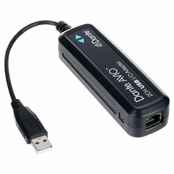 Adaptor Dante AVIO USB IO Adapter 2x2,2 canale USB,nou