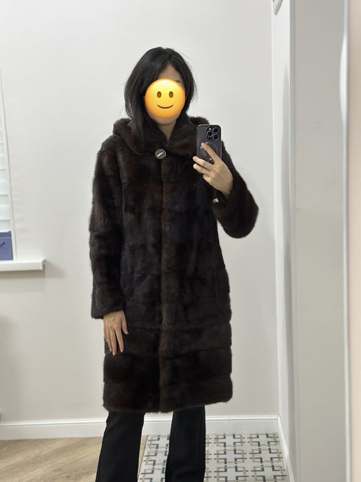 Норковая шуба 42-44 размер