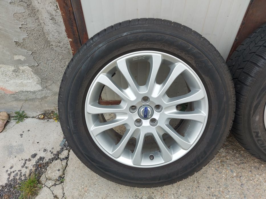 Roti Jante aluminiu 18" originale Volvo xc 60 cu anvelope all season