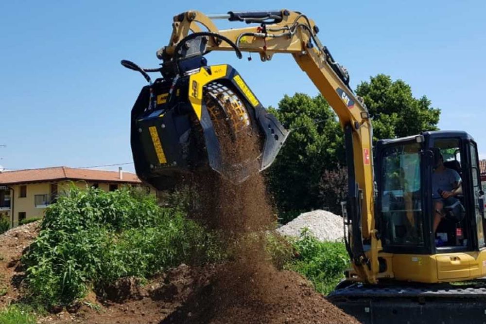 Cupă sortare MB S10-S4 – pentru mini excavatoare