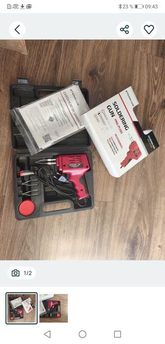 Pistol de lipit 100w Nou