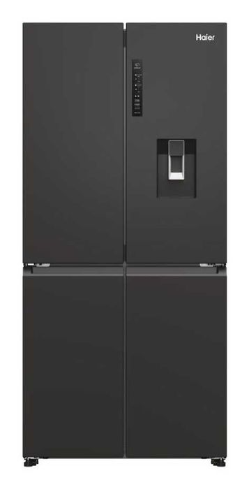 Нов инверторен side by side хладилник с диспенсър Haier HCR3818EWPT 463 литра антрацид
