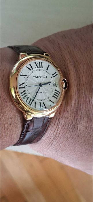 Ceas Cartier Ballon Bleu 42mm Gold in stare impecabila