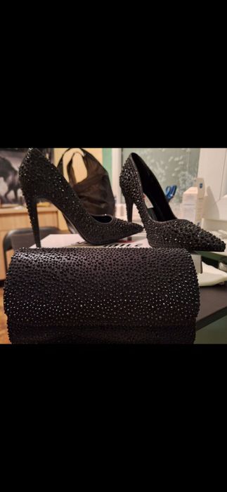 Елегантна бална рокля + чанта