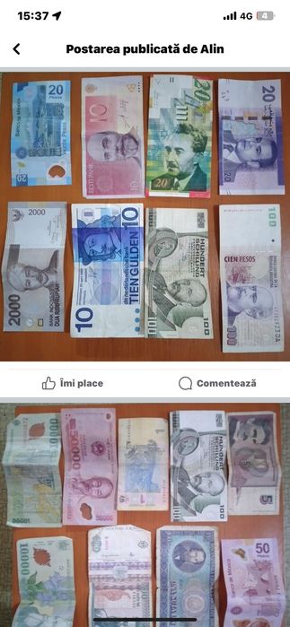 Bani Vechi de Colectie