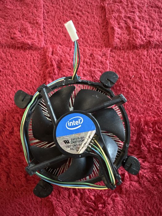 Lot componente PC second hand - HDD 80GB, RAM DDR3 4GB (2x2GB), Cooler Intel