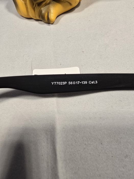 Ochelari de soare polarizati Emporio Armani, negri, YT7023P, made in Italy