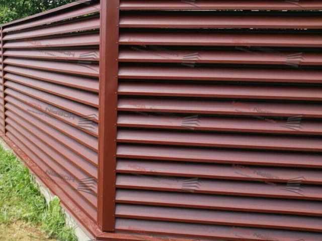 Забор жалюзи от производителя