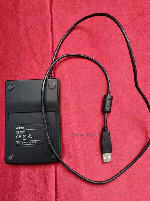 Цифрова клавиатура Trust черна