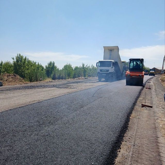 Toshkent va viloyatlar boʻylab asfalt xizmatlari
