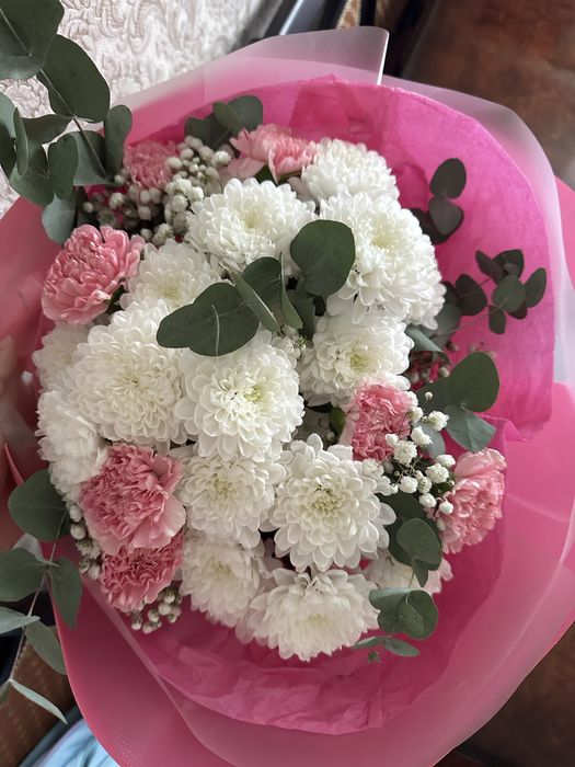 Свежие цветы 8000тг