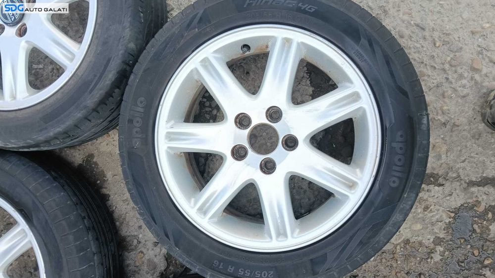 Set 4 Jante Roti Aliaj 205 55 16 R16 MIMAS 5x108 Volvo S60 2000 - 2009 [M9510]