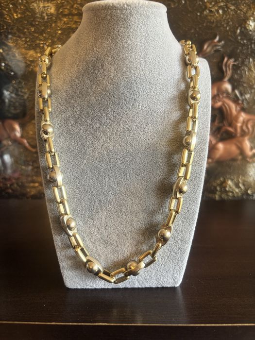 Плътен златен синджир 92.64гр 14к 70 см