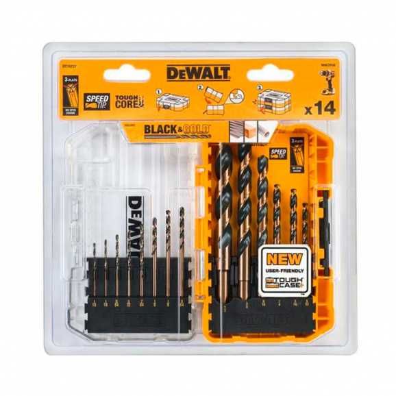 Свредла 14 броя 1-8mm DT70727