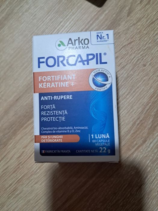Capsule Forcapil Fortifiant Antirupere.