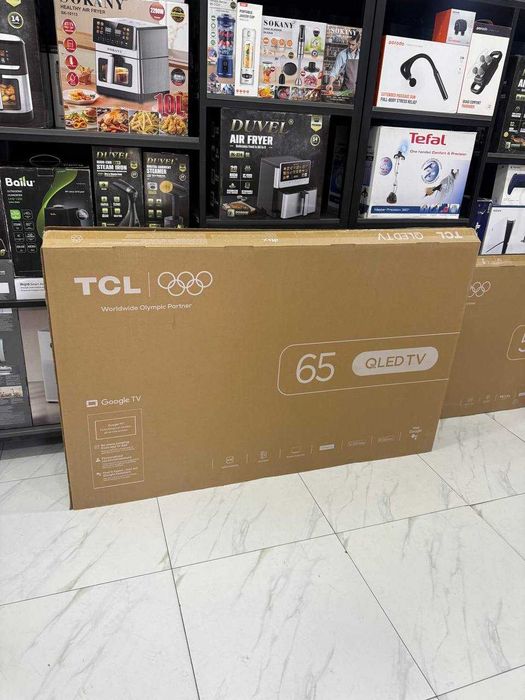 Телевизор TCL 65 T6D 4K QLED HDR+10 Google TV  2026 новинки + доставка