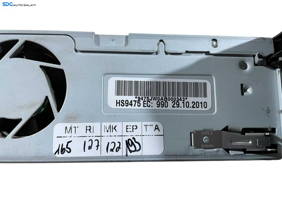 Radio CD Player Unitate Navigatie MMI Audi Multimedia Audi A4 B8 2008 - 2016 Cod 8T2035666H 8T2035666E [LR0427]