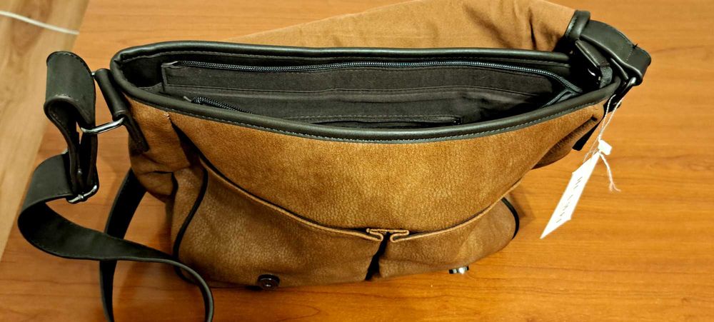 Geantă de umăr, maro