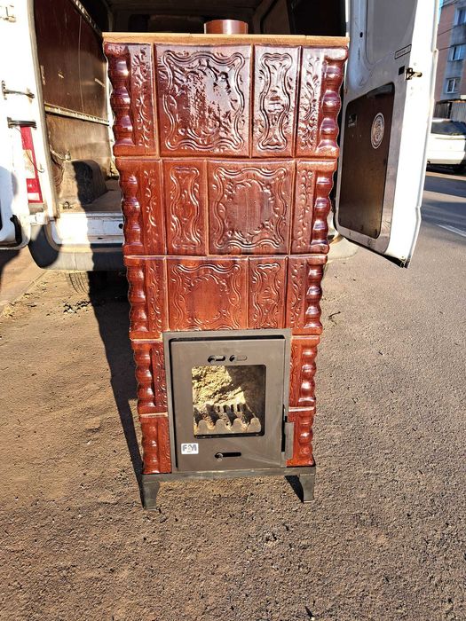 Soba de teracota,sobe de bucatarie,semineu, sobita,roti