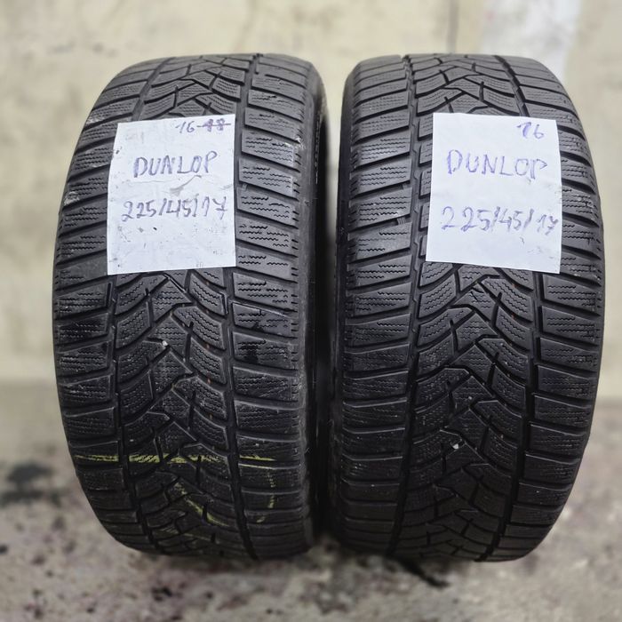 2×225/45/17 M+S.DUNLOP.Stare excelenta.