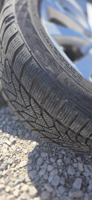 Комплект джанти със зимни гуми Audi a4 B8, 17 ки