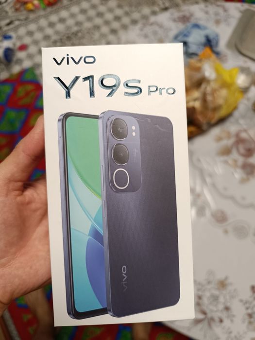 Смартфон Vivo Y19S PRO 6 ГБ/256 ГБ черный
