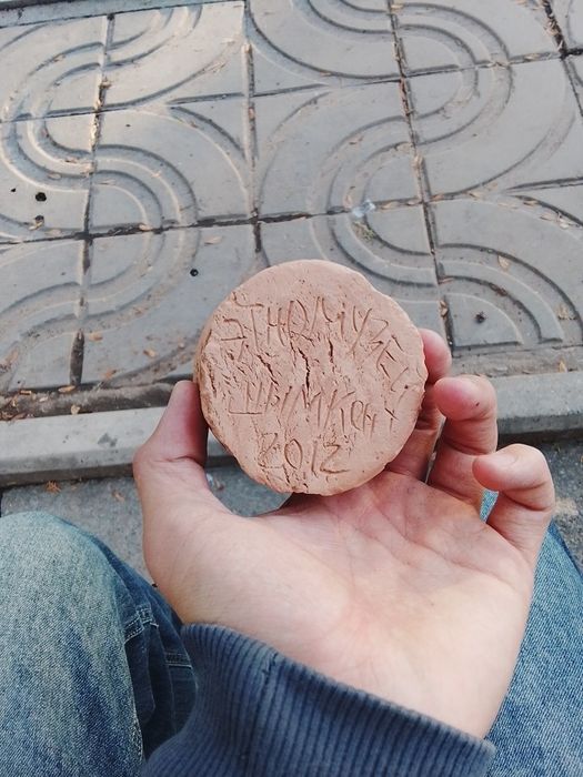 самодельная чаша