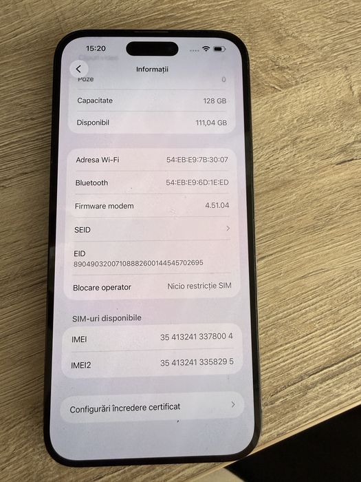 iPhone 14 pro Max Piese