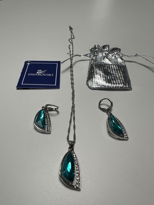 Комплект Колие с Обеци Swarovski/Сваровски