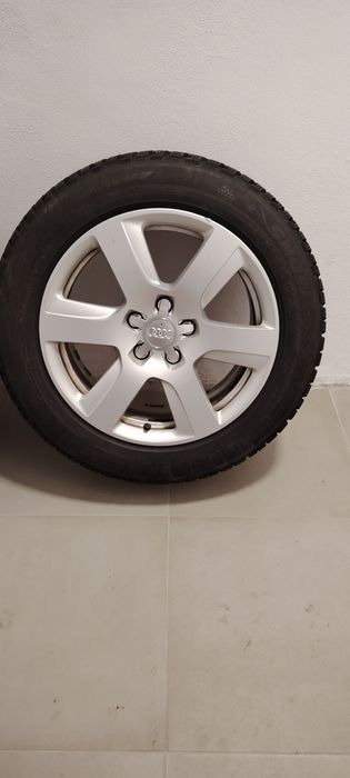 Jante Audi A6, A5, A4 + anvelope  de iarna 225 55 17