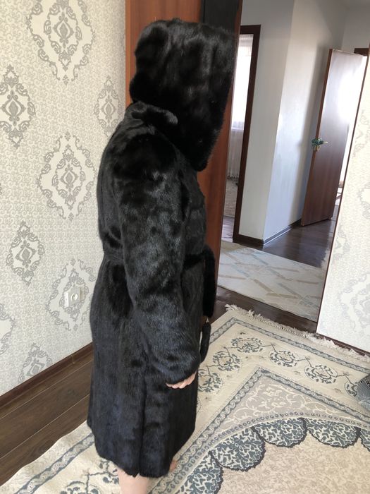 Шуба из натуральный кожа