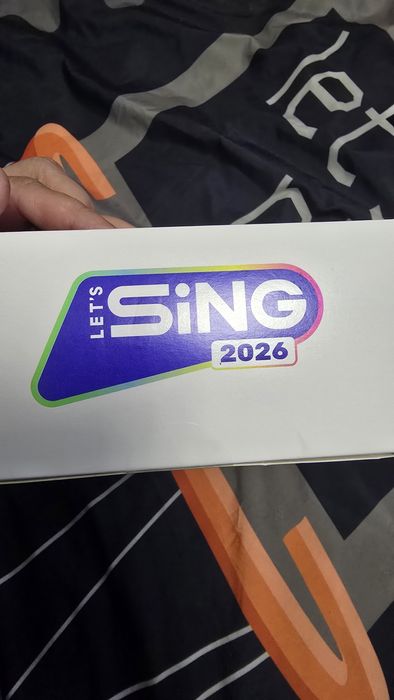Pachet joc Let's sing 2026, microfon inclus, nou