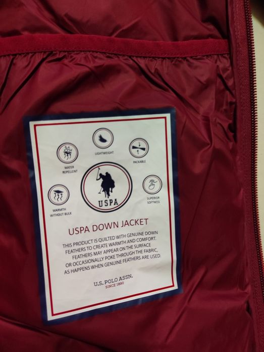 Страхотно ново, мъжко яке -U.S.Polo Assiv.с етикет!