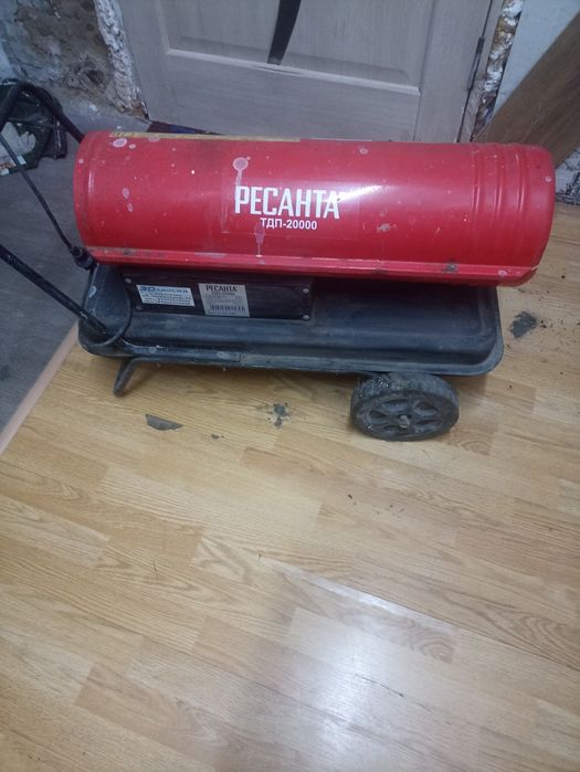 Обогреватель дизельный, Пушка