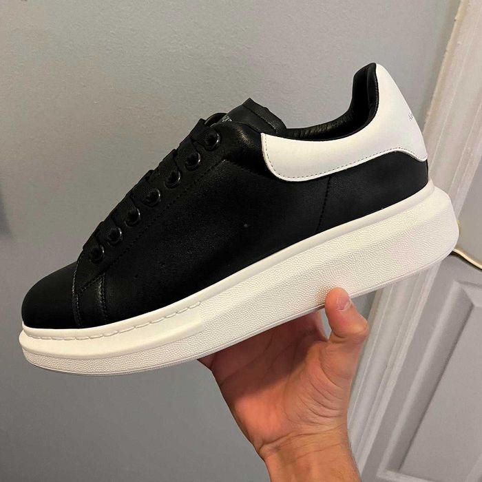 #DOAR 379,99# Alexander McQUEEN Sneakers Black White Editie Limitata