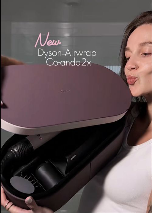 Dyson Airwrap i.d. Straight + Wavy Amber Silk – нов, неразопакован