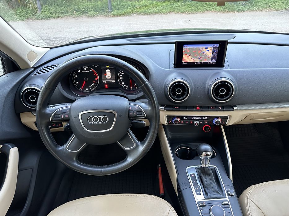 Audi A3 1.4 TFSI 122CP Cutie Automata S Tronic Piele Xenon Navi Sportback Accept Variante Auto