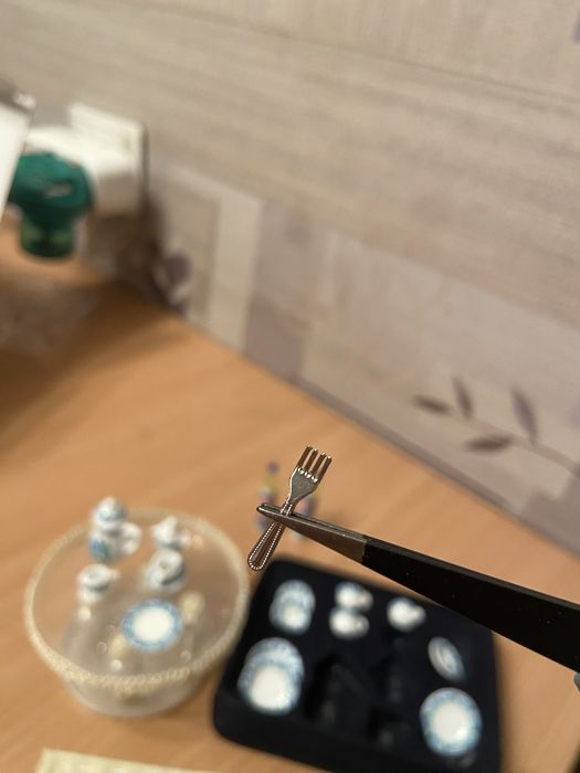 Посуда для барби 1:12