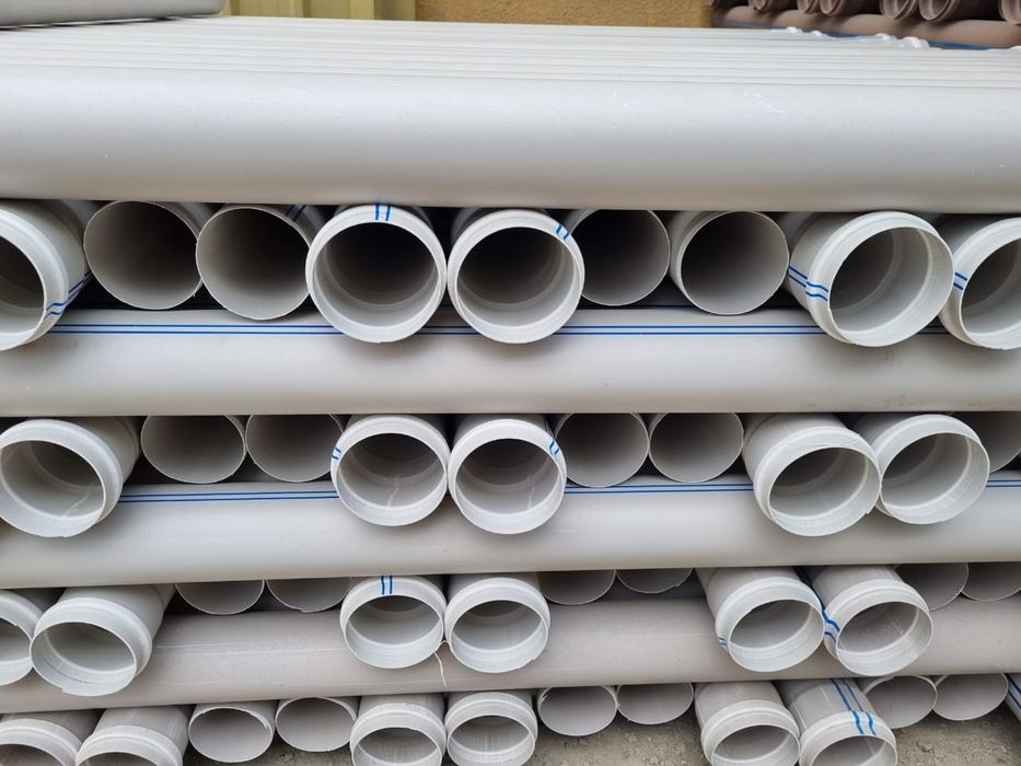 ПВХ канализационная трубы от производителя д100 (1,8мм) отрезок 3м