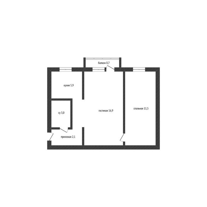 Продажа 2-комнатной квартиры