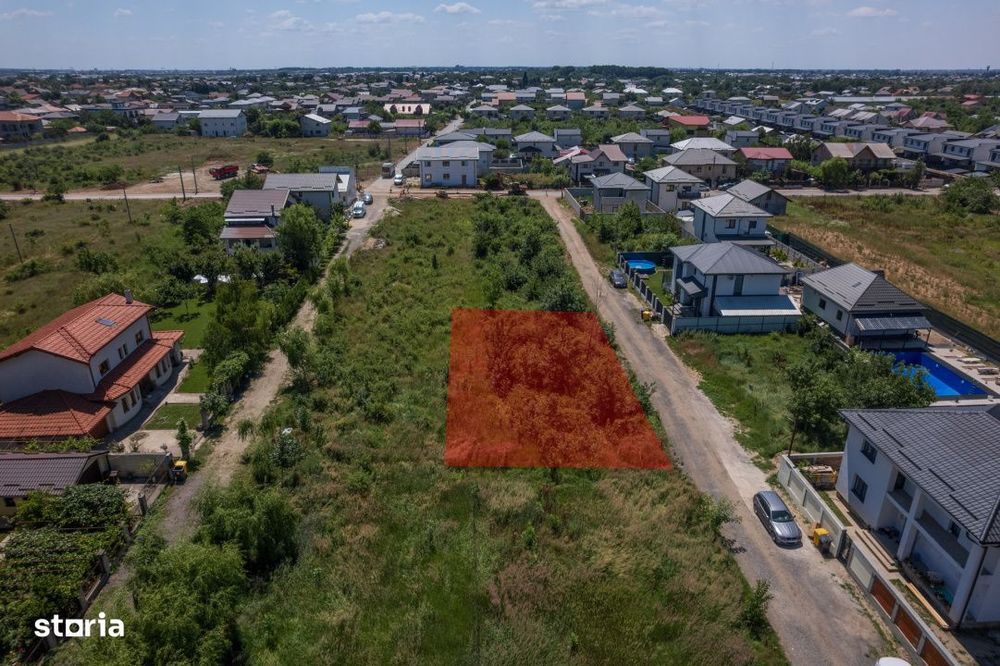 Domnesti - Fortului, Teren Constructii 407 Mp, Front 26 M !