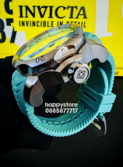 INVICTA Sea Dragon turquoise 54 mm, Инвикта нов ръчен часовник